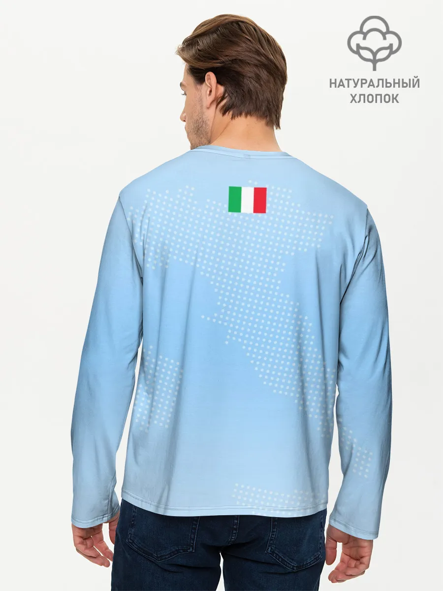 Мужской лонгслив базовый / Сборная Италии