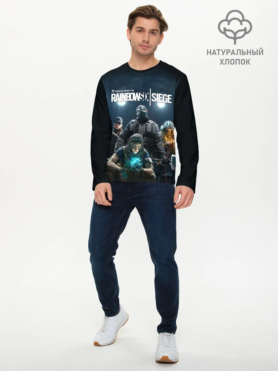 Мужской лонгслив базовый / Tom Clancy’s Rainbow Six Siege