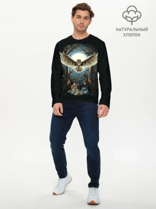 Мужской лонгслив базовый / Twin Peaks