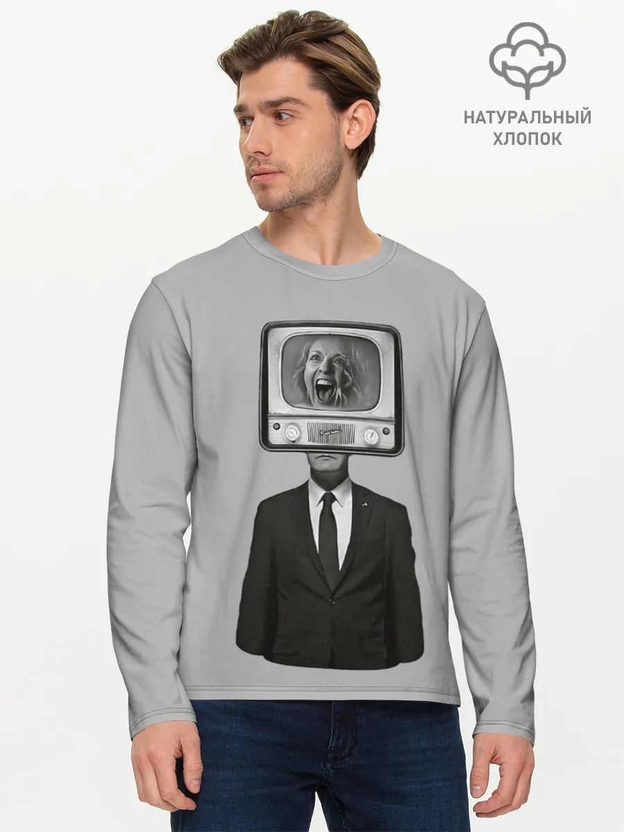 Мужской лонгслив базовый / Twin Peaks