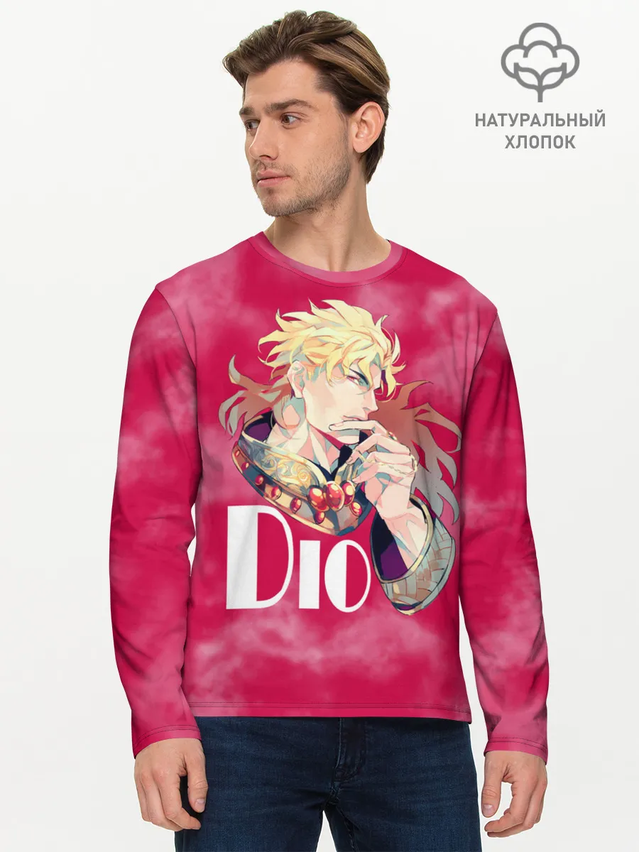 Мужской лонгслив базовый / JoJo Bizarre Adventure