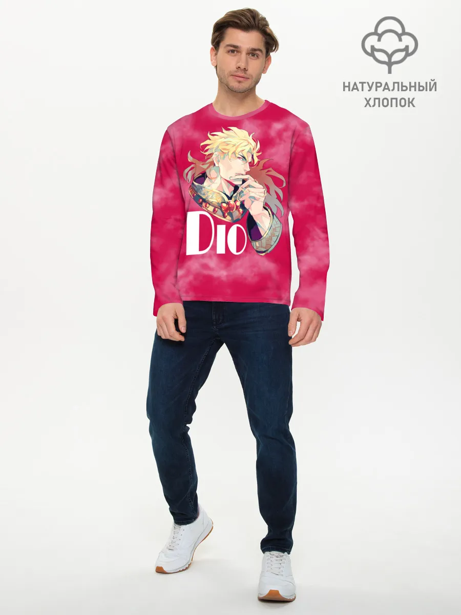 Мужской лонгслив базовый / JoJo Bizarre Adventure
