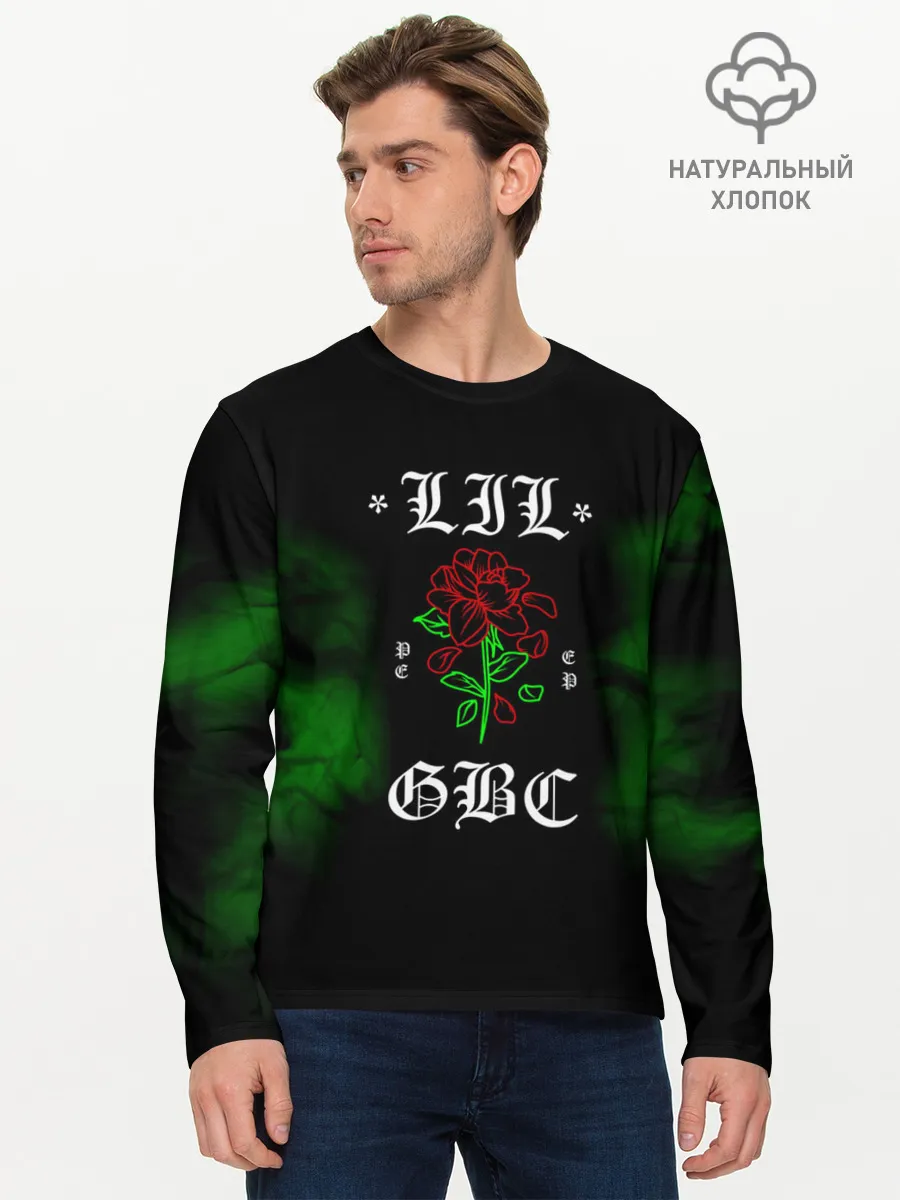 Мужской лонгслив базовый / Lil Peep