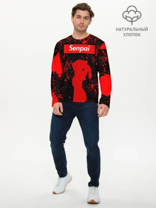 Мужской лонгслив базовый / Senpai