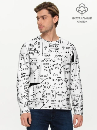 Мужской лонгслив базовый / Формулы