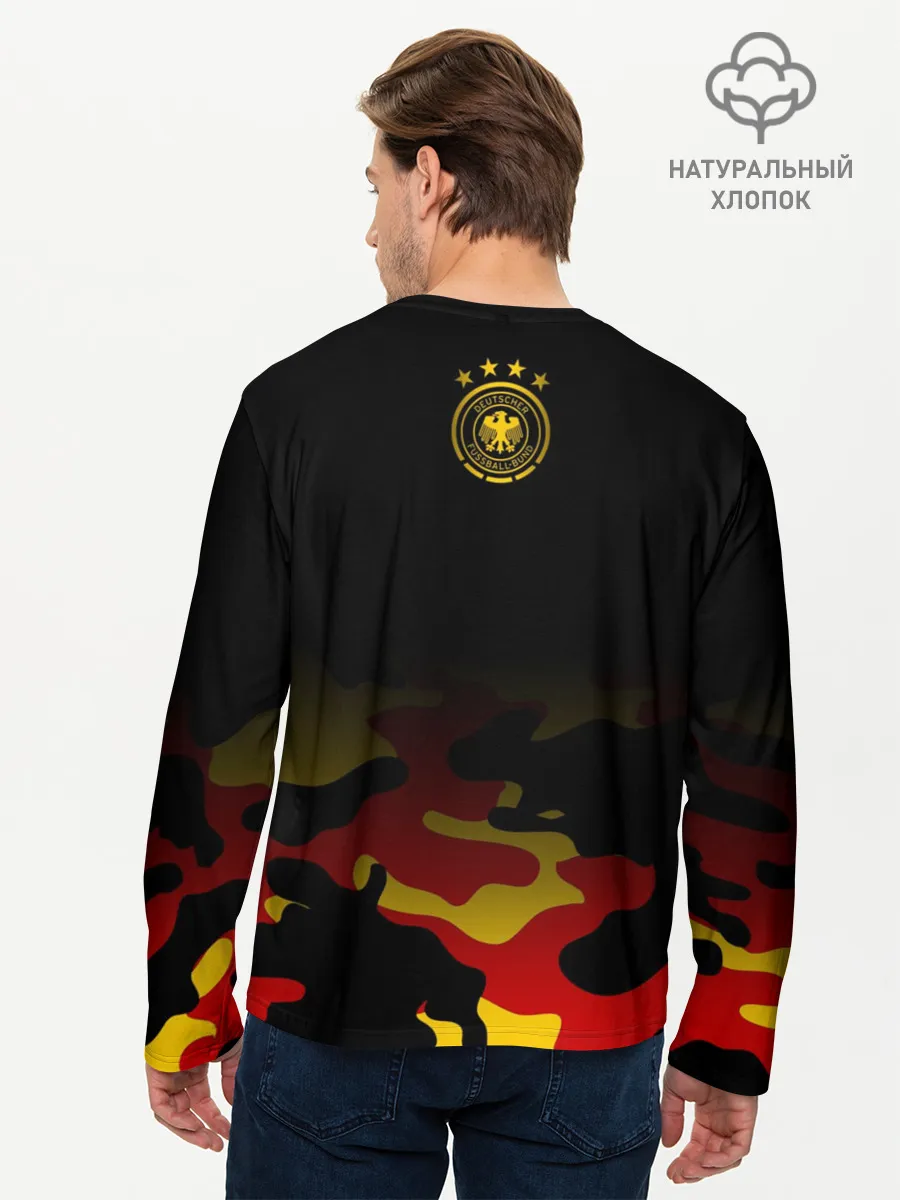 Мужской лонгслив базовый / Сборная Германии