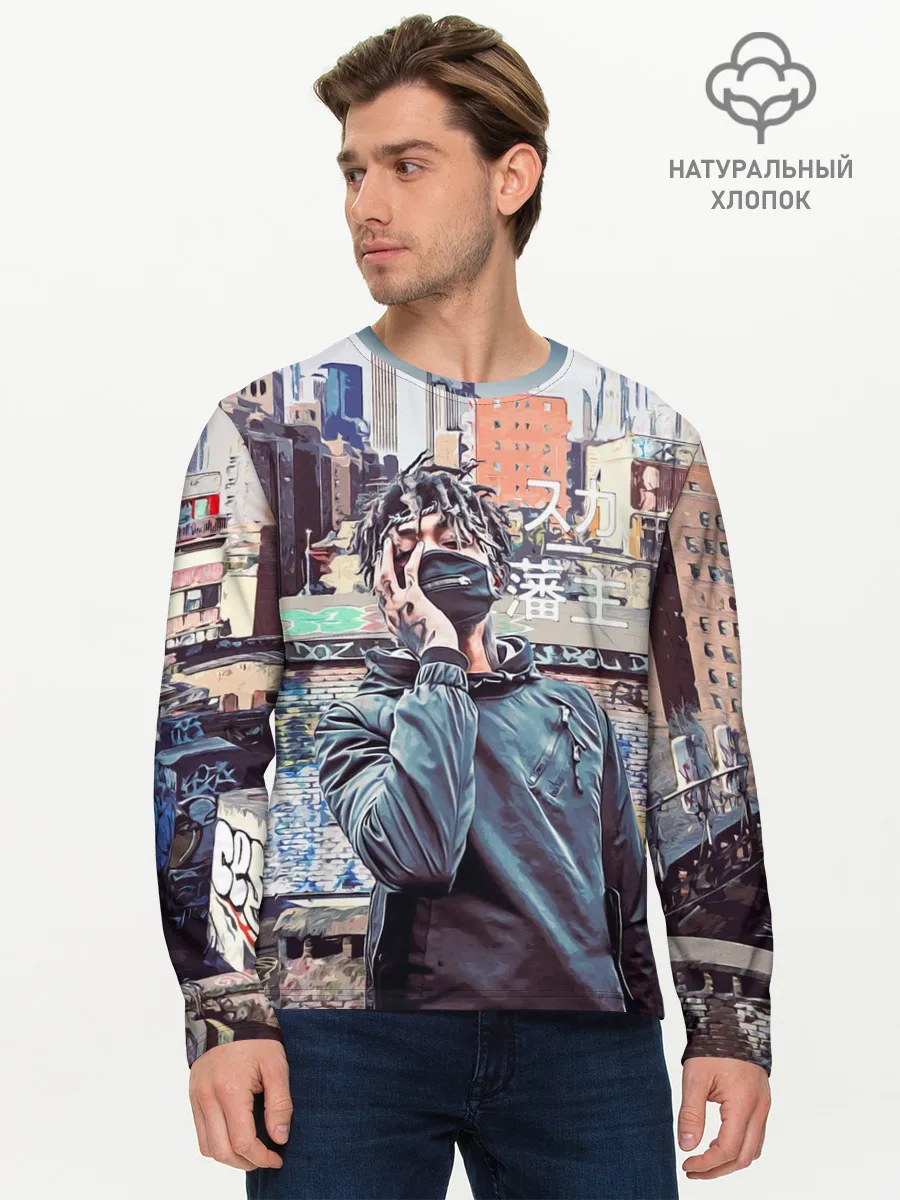 Мужской лонгслив базовый / SCARLXRD