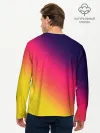 Мужской лонгслив базовый / Градиент