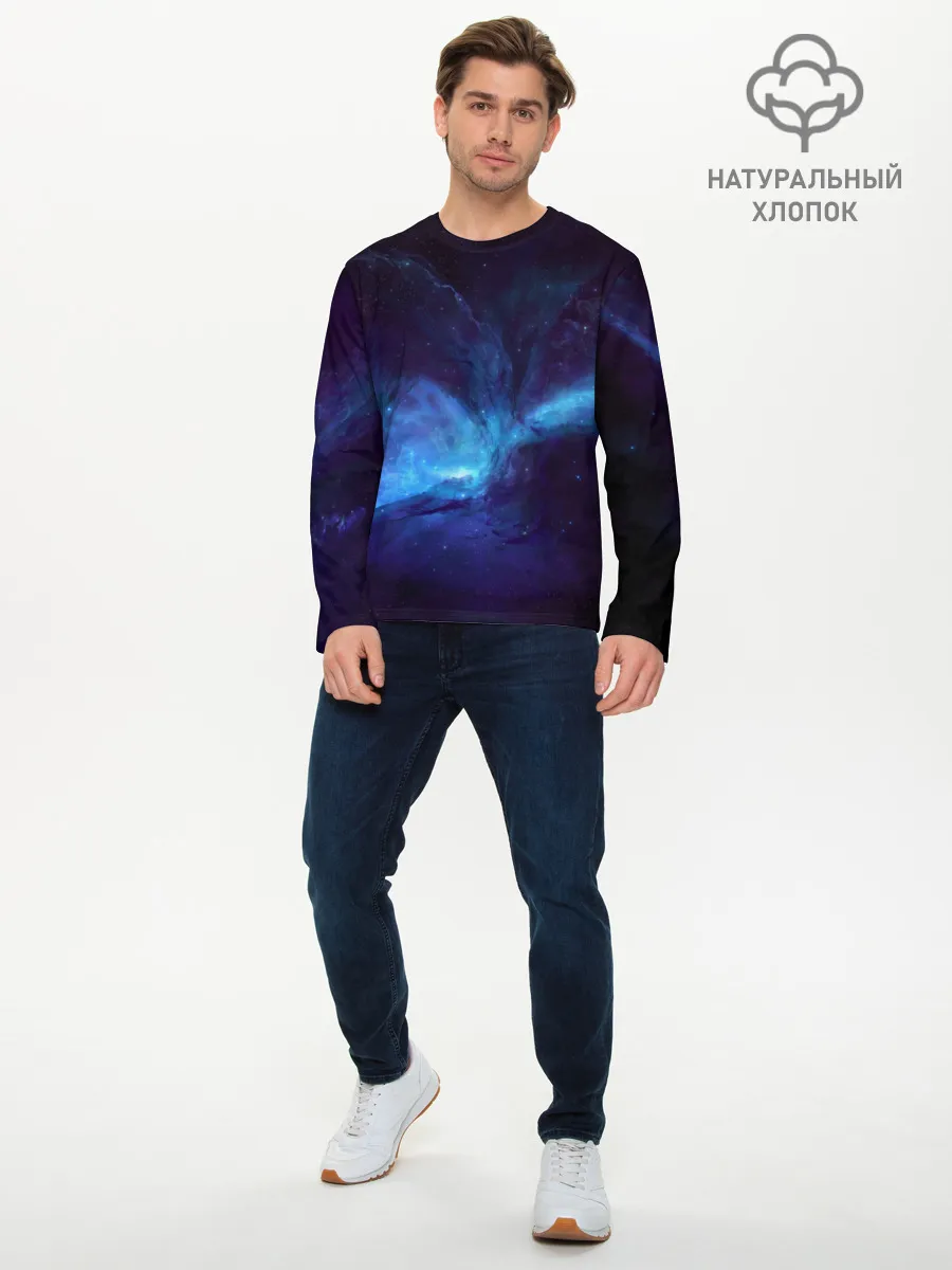 Мужской лонгслив базовый / Cosmos