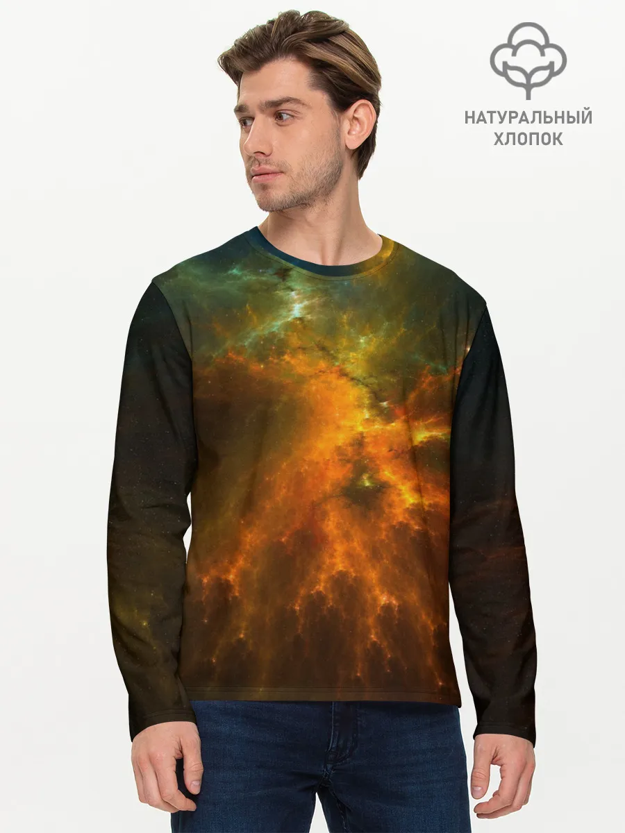 Мужской лонгслив базовый / Cosmos
