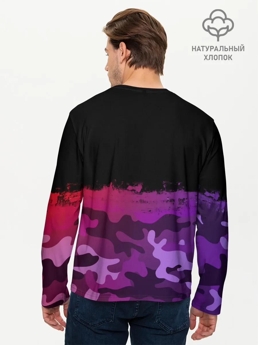 Мужской лонгслив базовый / pro100