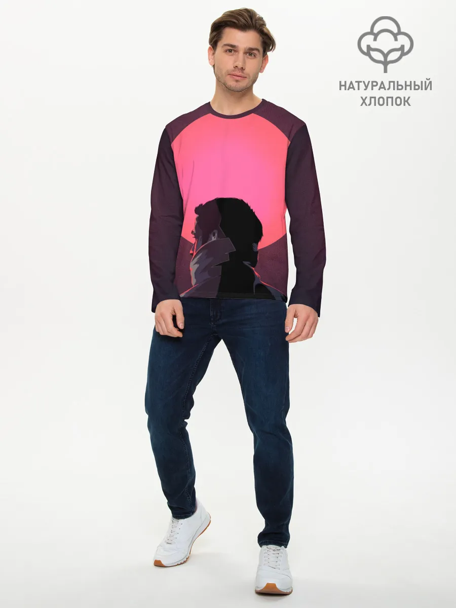 Мужской лонгслив базовый / Райан Гослинг