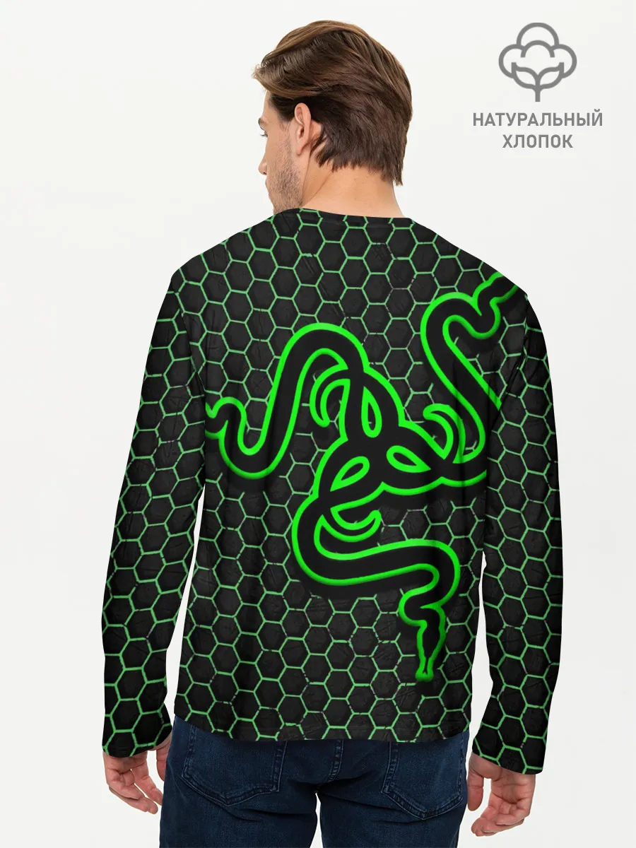 Мужской лонгслив базовый / RAZER