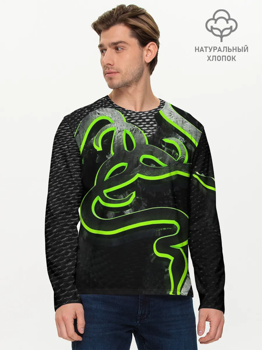 Мужской лонгслив базовый / RAZER