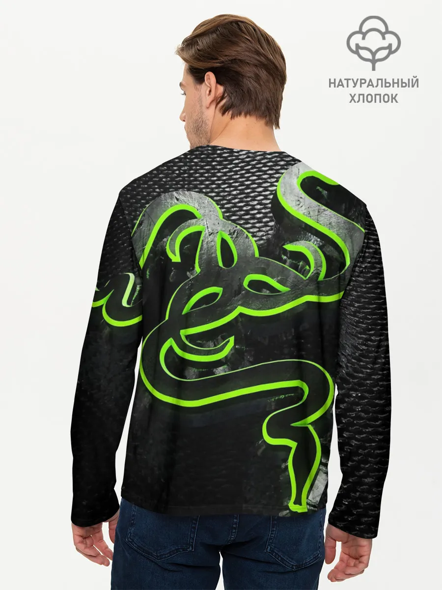 Мужской лонгслив базовый / RAZER