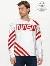 Мужской лонгслив базовый / NASA