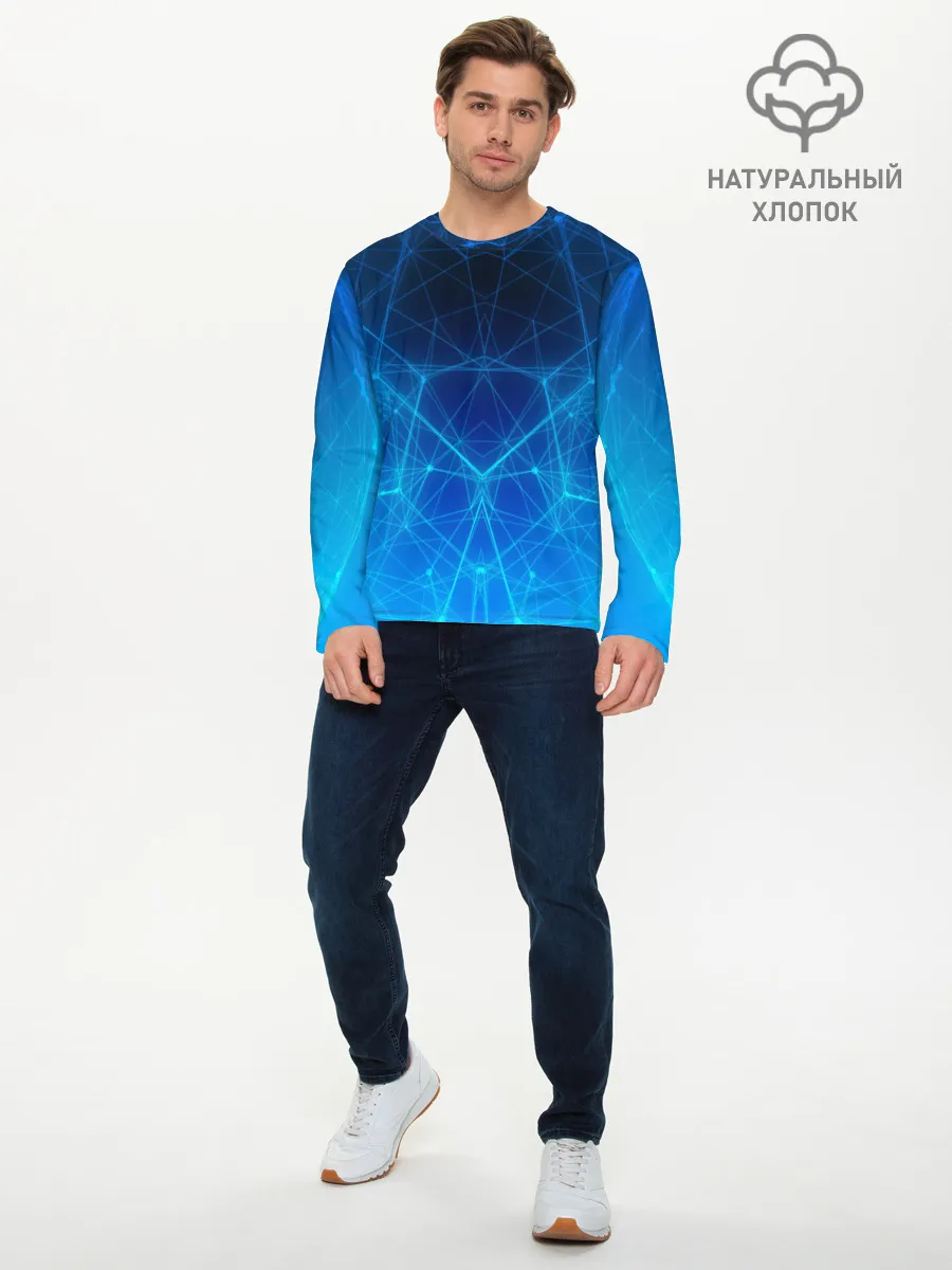 Мужской лонгслив базовый / НЕОНОВАЯ ЗАЩИТА