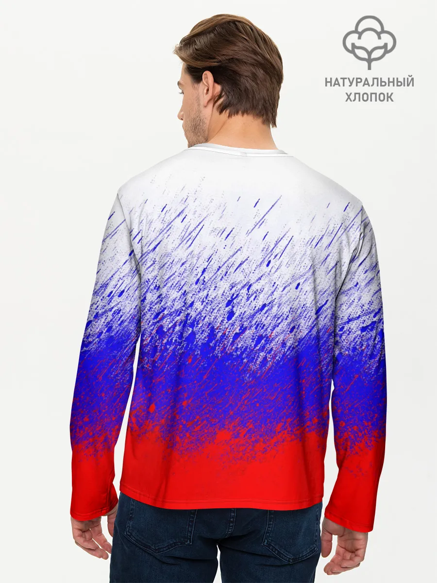 Мужской лонгслив базовый / Россия