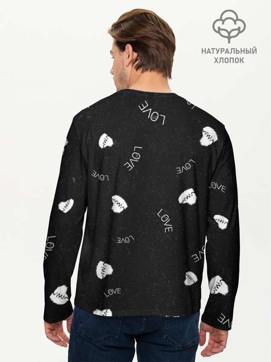 Мужской лонгслив базовый / LIl Peep