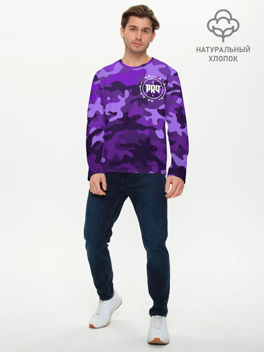 Мужской лонгслив базовый / pro100