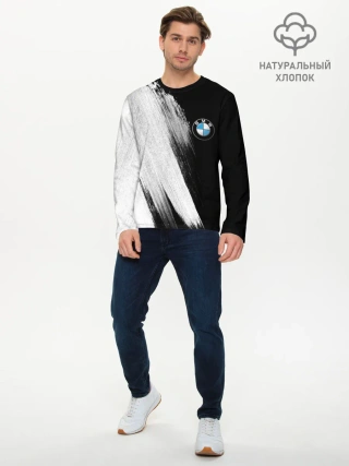 Мужской лонгслив базовый / BMW