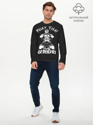 Мужской лонгслив базовый / Muay Thai