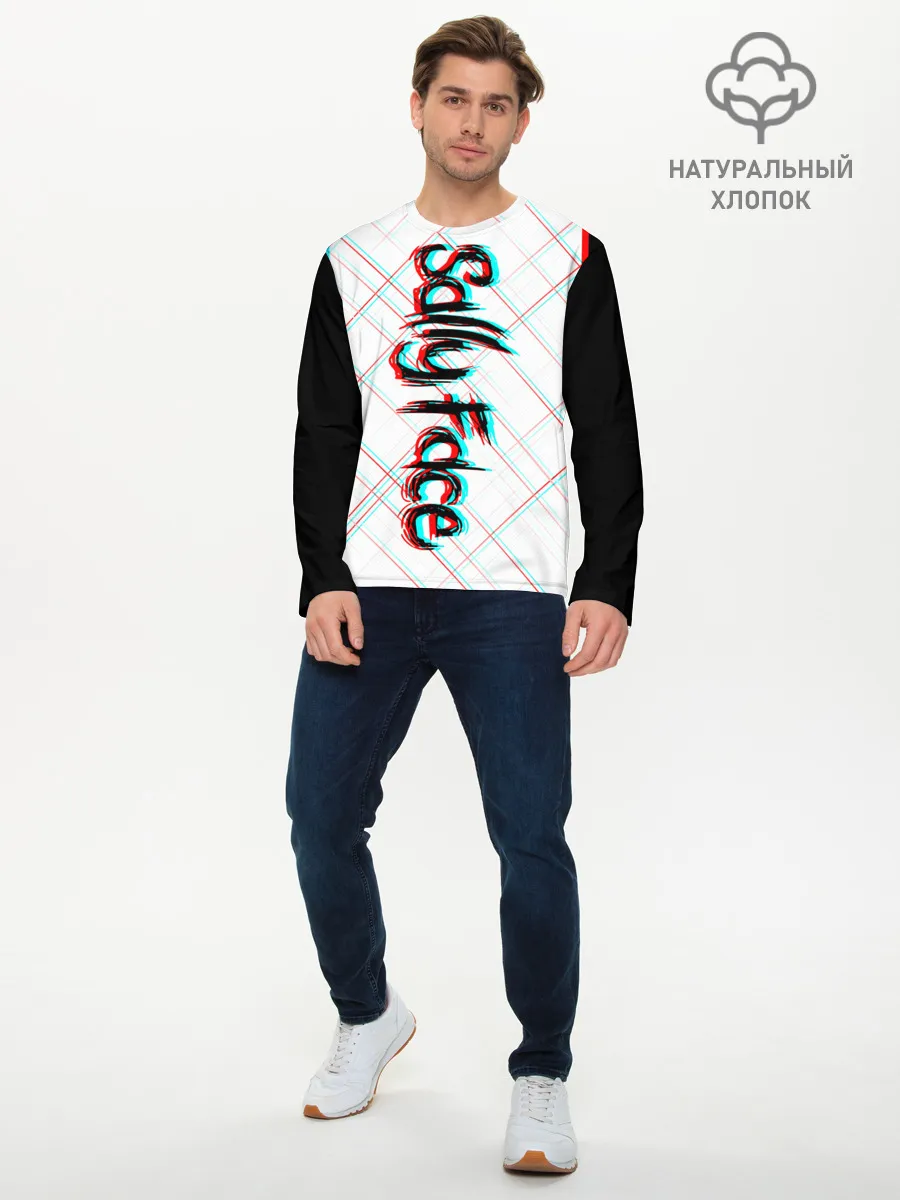 Мужской лонгслив базовый / SALLY FACE.