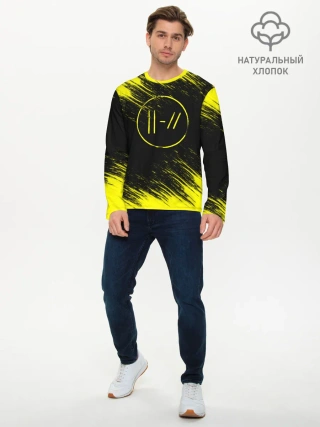 Мужской лонгслив базовый / Twenty One Pilots 5