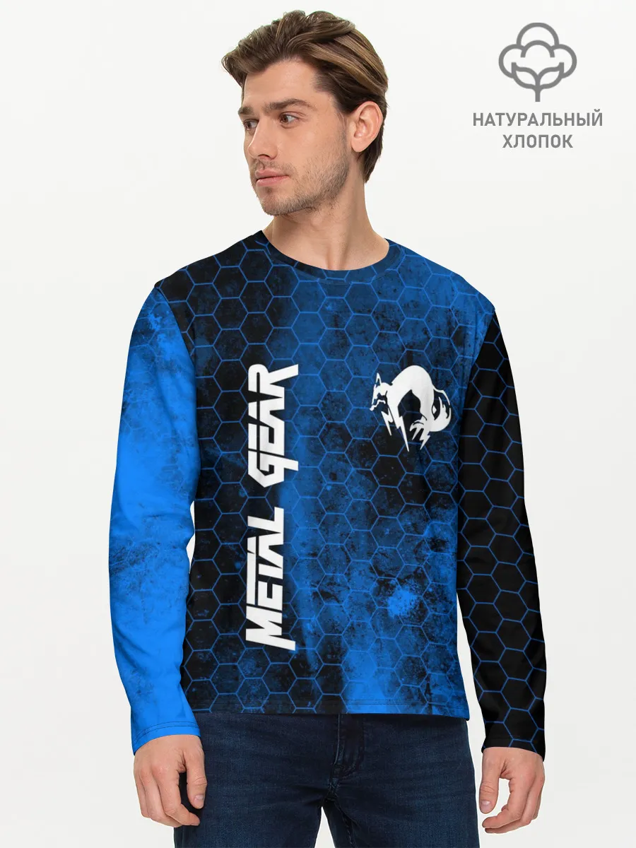 Мужской лонгслив базовый / METAL GEAR SOLID