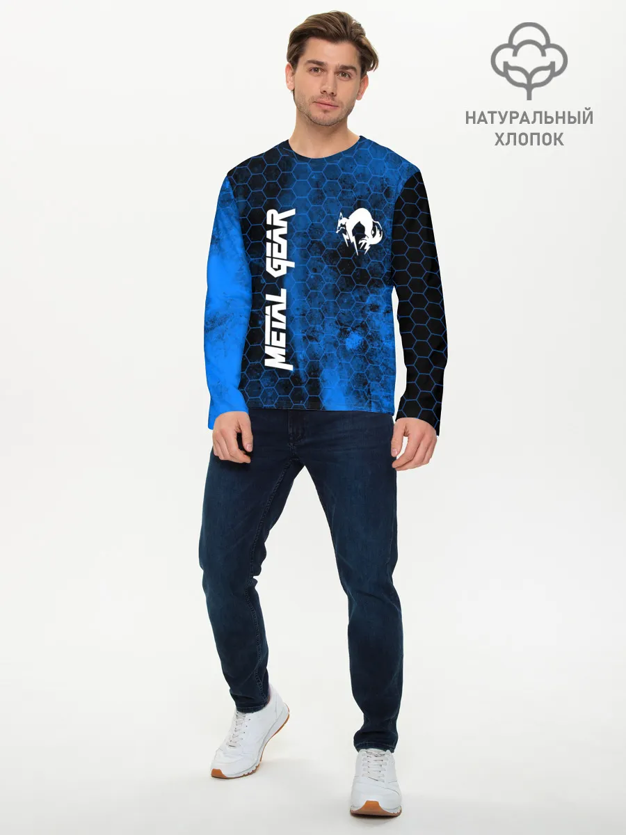 Мужской лонгслив базовый / METAL GEAR SOLID
