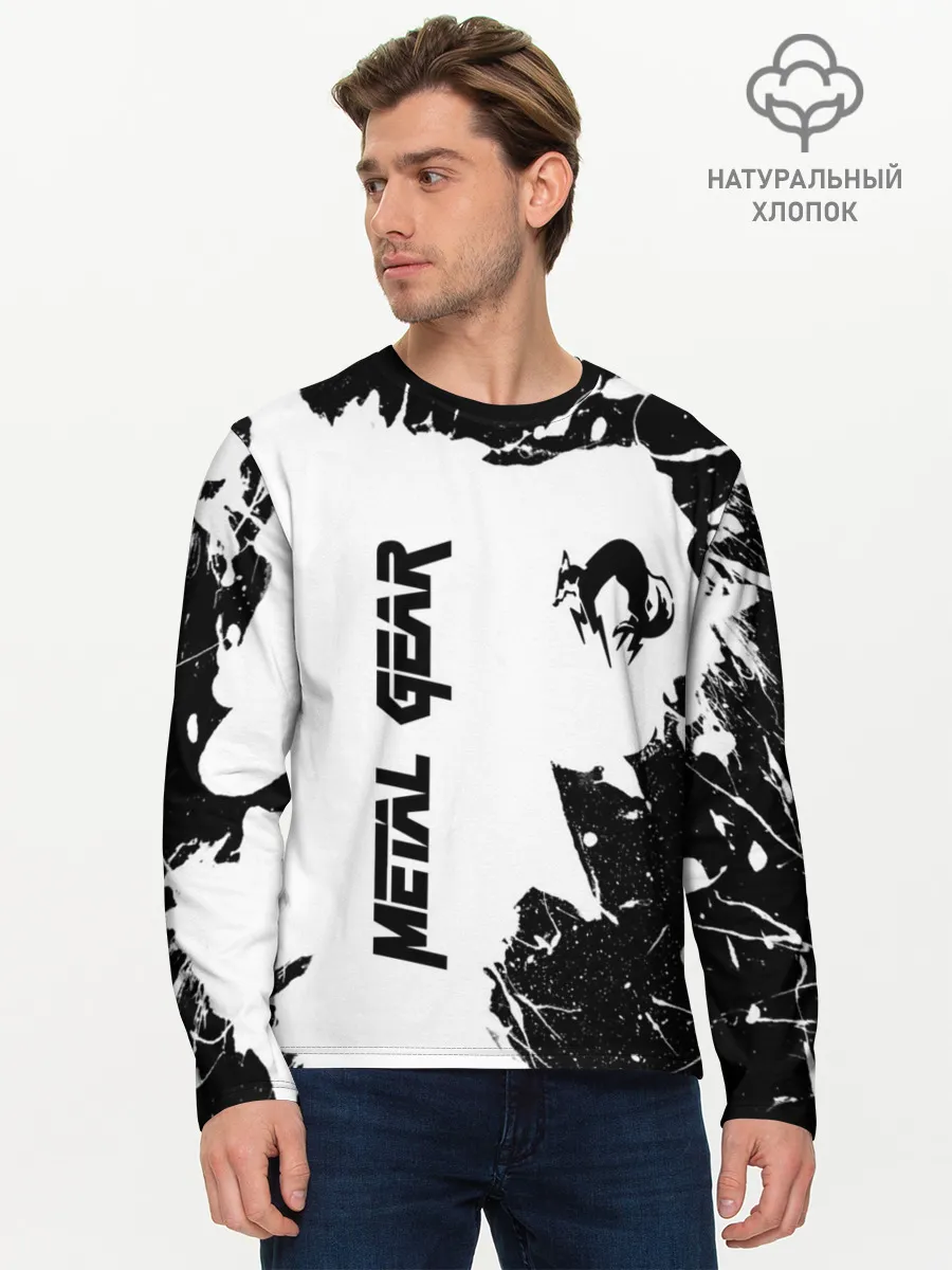 Мужской лонгслив базовый / METAL GEAR SOLID