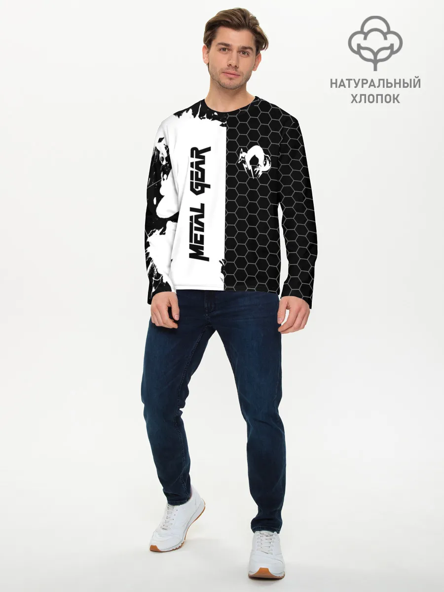 Мужской лонгслив базовый / METAL GEAR SOLID