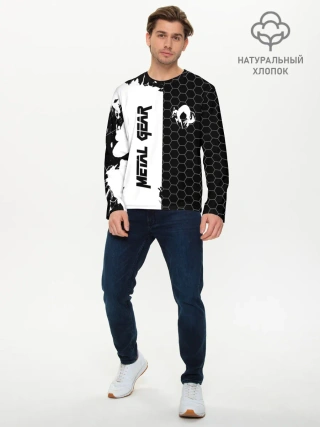 Мужской лонгслив базовый / METAL GEAR SOLID