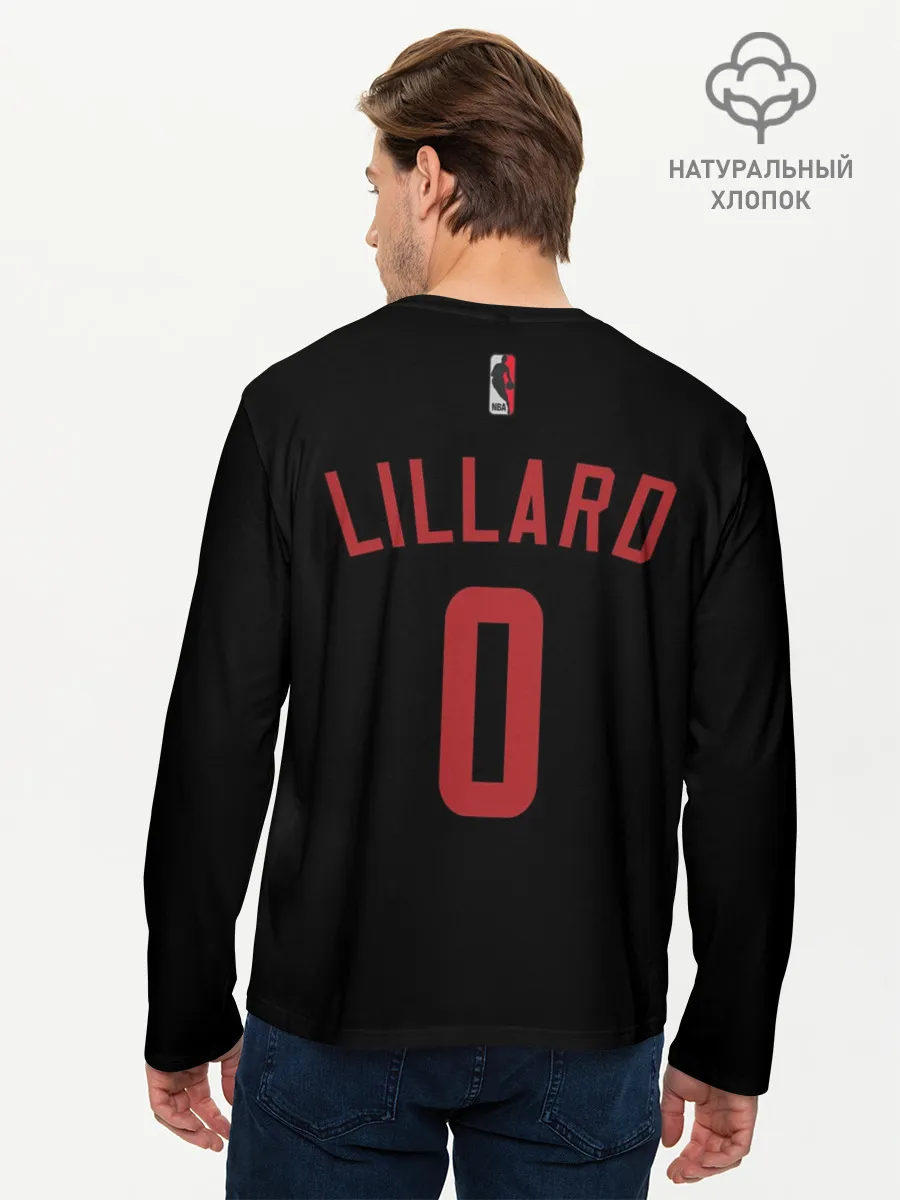 Мужской лонгслив базовый / Дамиан Лиллард