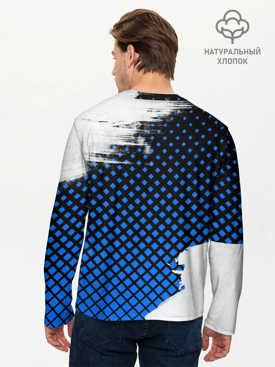 Мужской лонгслив базовый / ROCKET LEAGUE