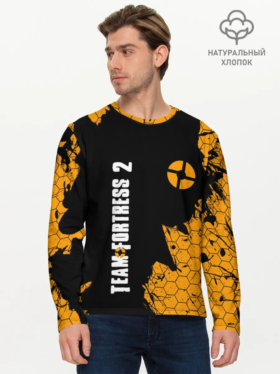 Мужской лонгслив базовый / TEAM FORTRESS 2