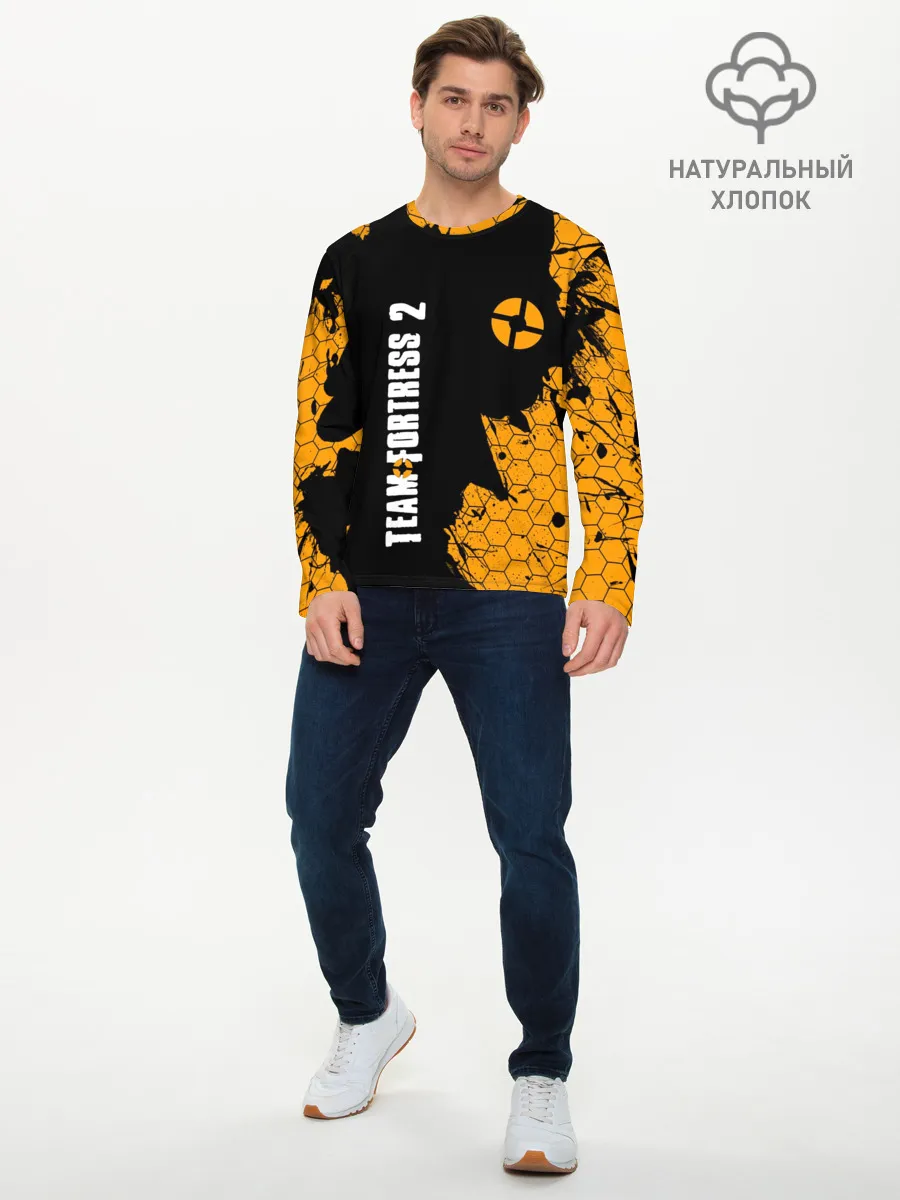 Мужской лонгслив базовый / TEAM FORTRESS 2