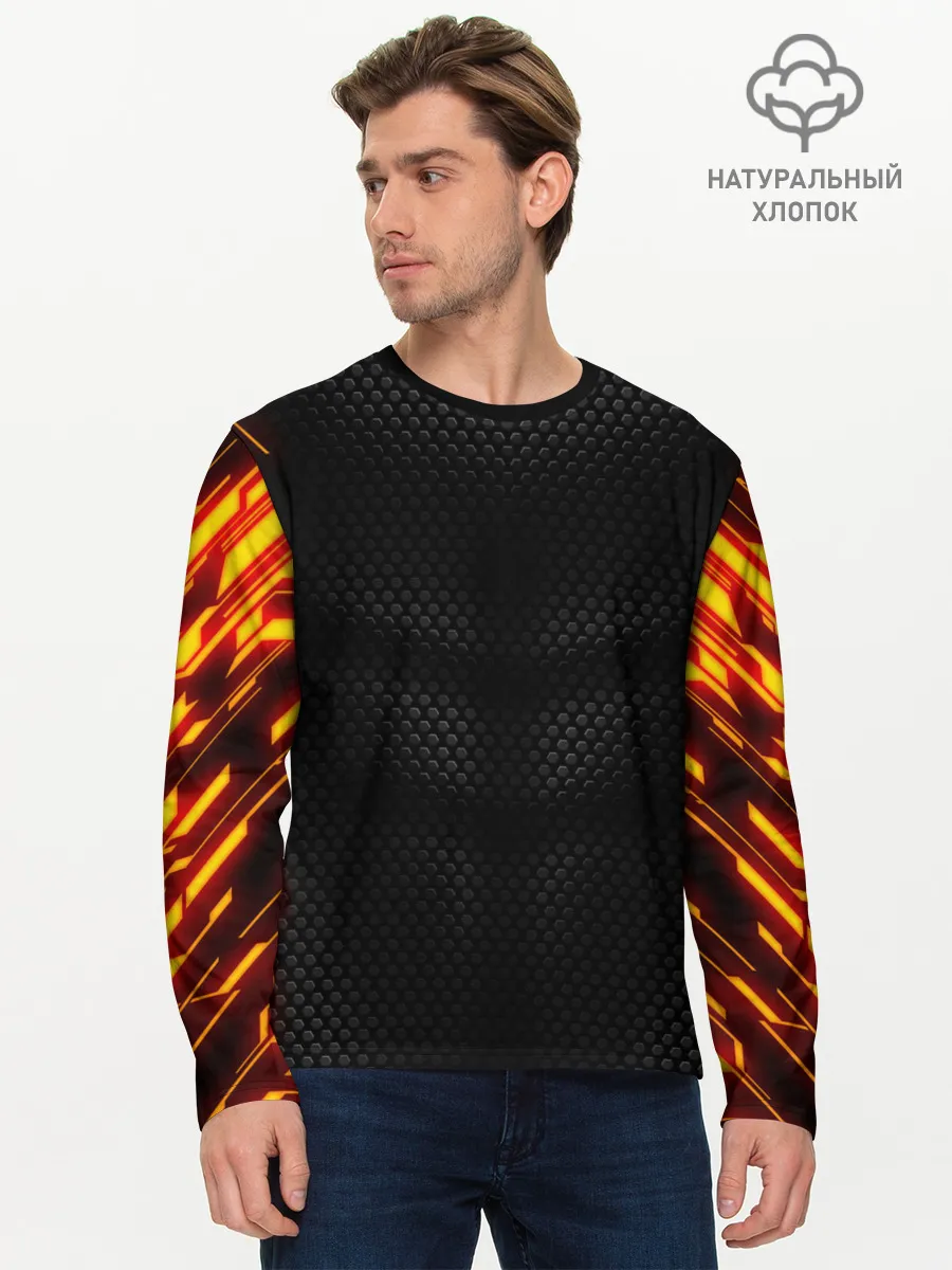 Мужской лонгслив базовый / СТАЛЬНАЯ БРОНЯ
