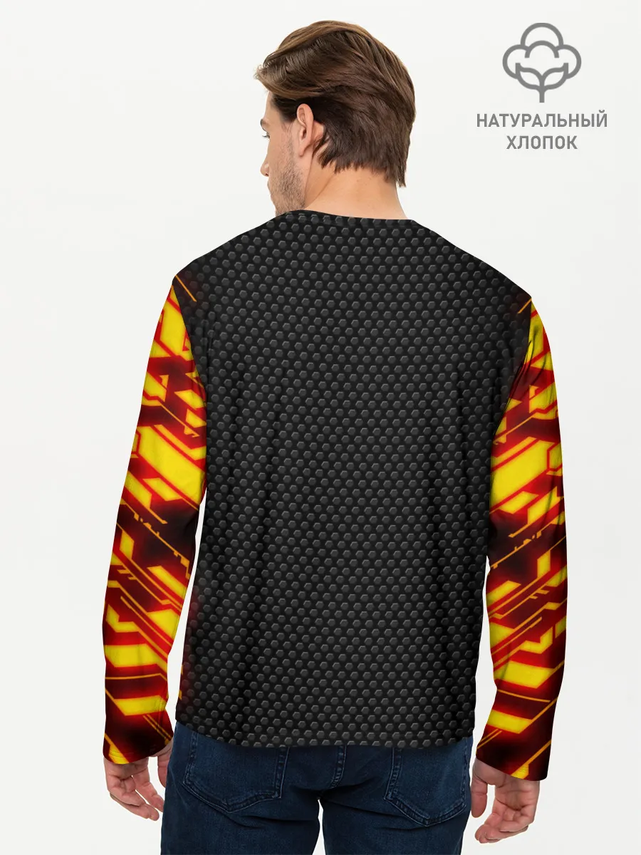 Мужской лонгслив базовый / СТАЛЬНАЯ БРОНЯ