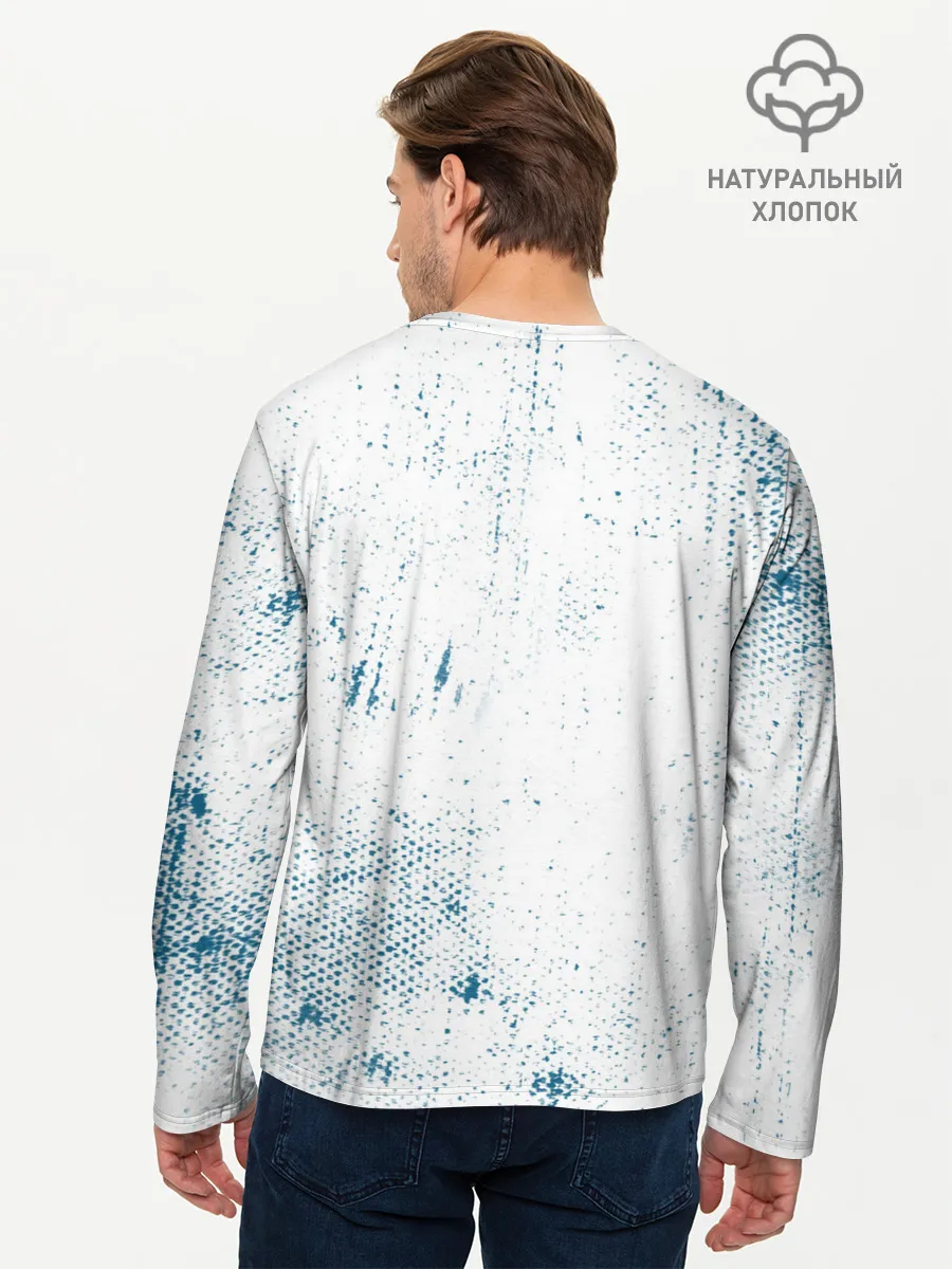 Мужской лонгслив базовый / Come with me