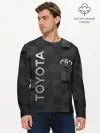 Мужской лонгслив базовый / Toyota