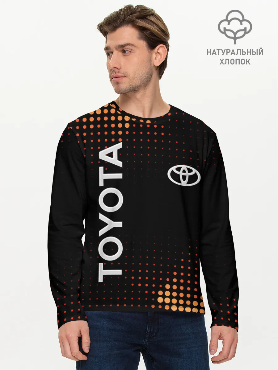 Мужской лонгслив базовый / Toyota