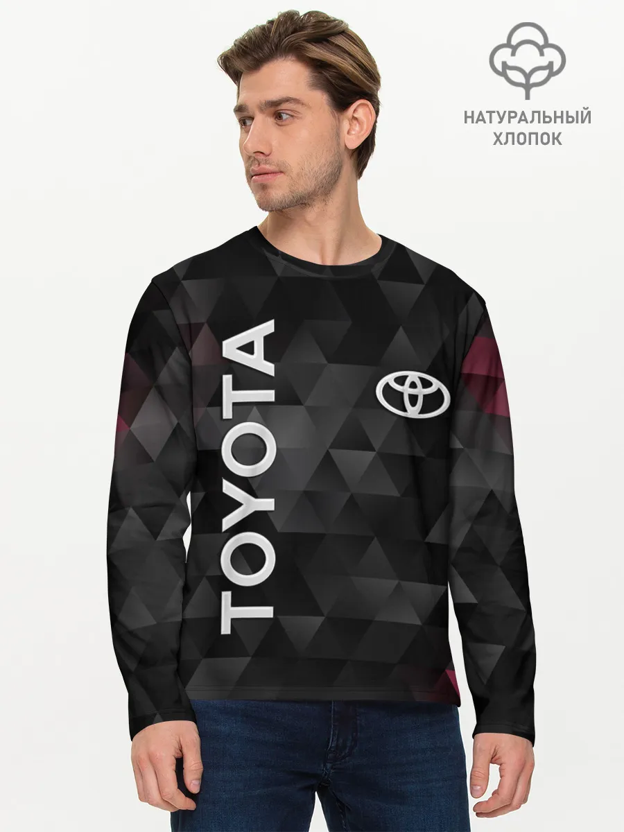 Мужской лонгслив базовый / Toyota