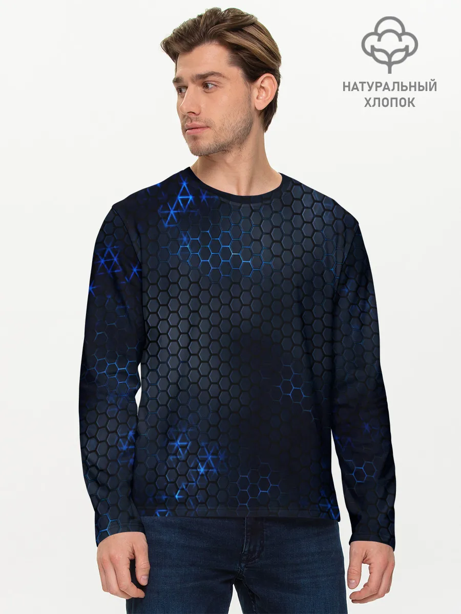 Мужской лонгслив базовый / СТАЛЬНАЯ БРОНЯ | STEEL ARMOUR