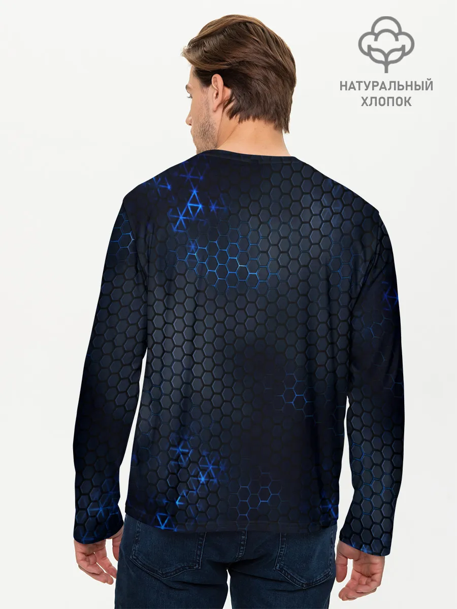 Мужской лонгслив базовый / СТАЛЬНАЯ БРОНЯ | STEEL ARMOUR