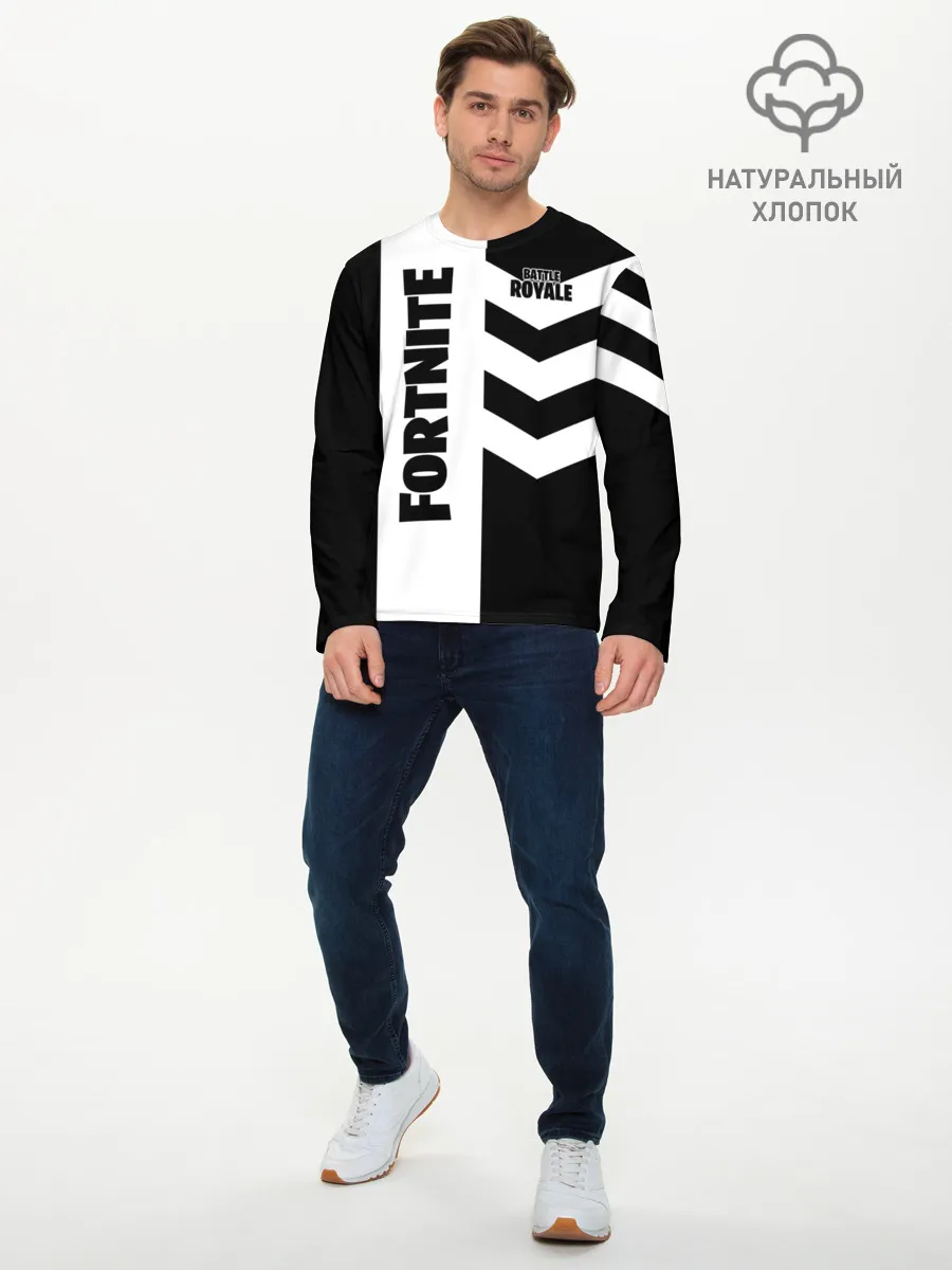 Мужской лонгслив базовый / Fortnite Battle Royale