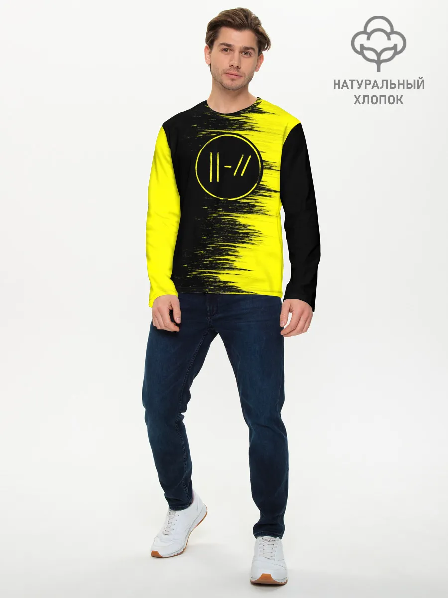 Мужской лонгслив базовый / Twenty One Pilots 7