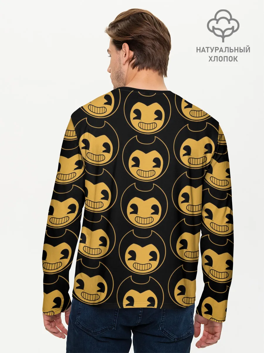 Мужской лонгслив базовый / Bendy And The Ink Machine