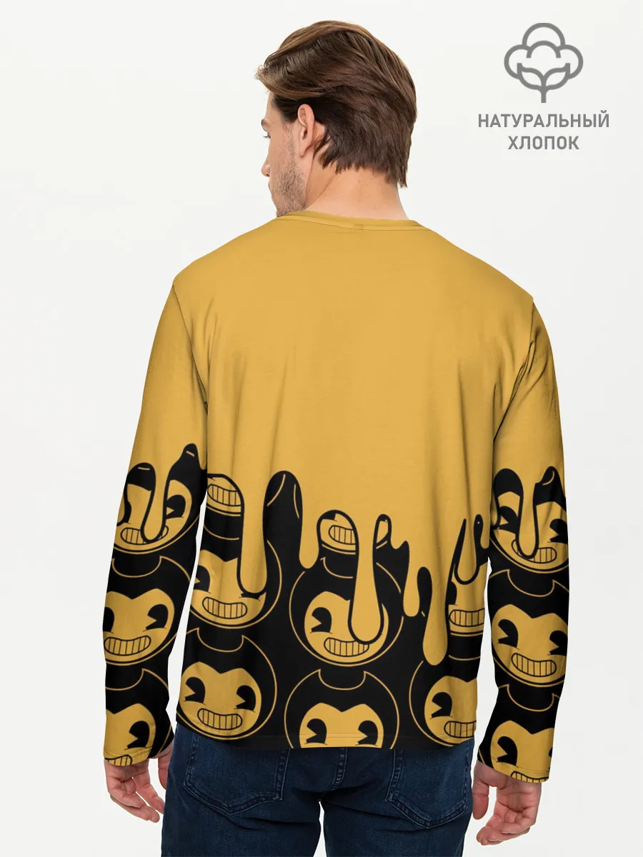 Мужской лонгслив базовый / Bendy And The Ink Machine