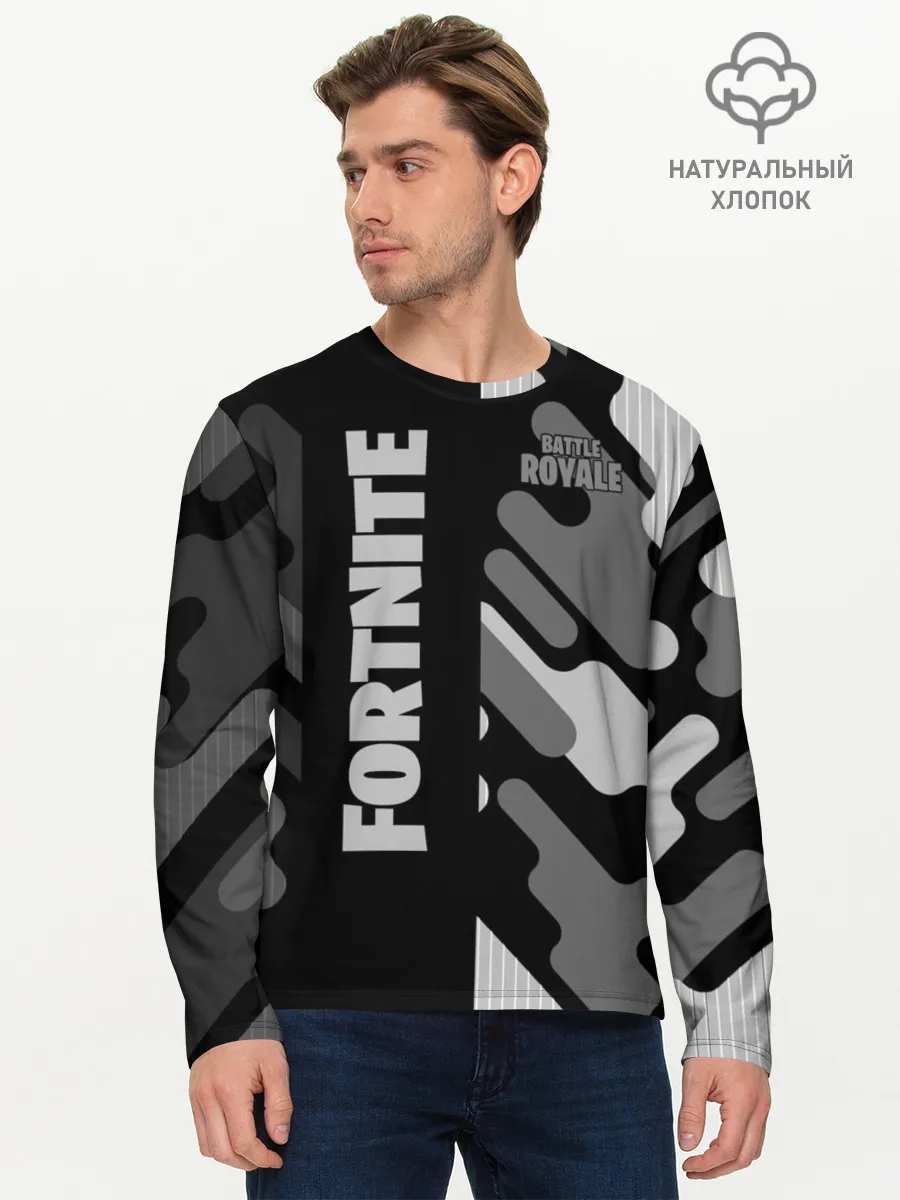 Мужской лонгслив базовый / Fortnite Battle Royale